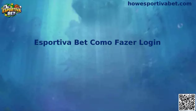 Interface de Login Esportiva Bet